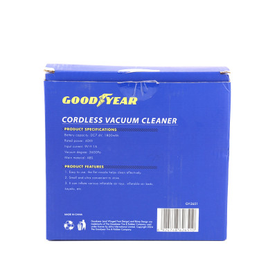 Máy Hút Kiêm Thổi Bụi Cầm Tay GOODYEAR GY-2651 Siêu Mini Sạc Điện Thông Minh - Nhập Khẩu Chính Hãng