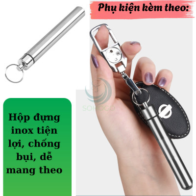 Bộ dụng cụ lấy ráy tai inox cao cấp- Bộ ngoáy tai y tế inox 304- Dụng cụ lấy ráy tai chuyên nghiệp- Bộ vệ sinh tai không đau, an toàn- Bộ dụng cụ ngoáy tai chống gãi rát- Que lấy ráy tai đa năng bằng thép không gỉ