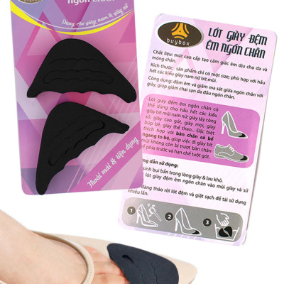 Lót mũi giày cao gót cao su non đệm êm ngón chân - buybox - BBPK50