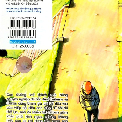 One-Punch Man Tập 3: Lời Đồn (Tái Bản 2022)