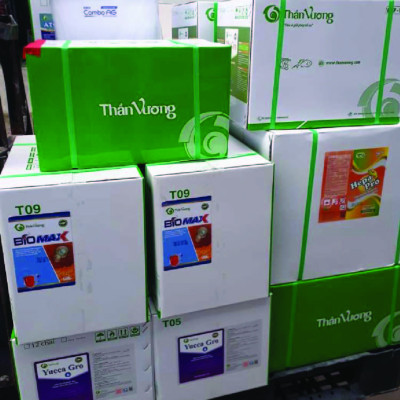 MEN ĐƯỜNG RUỘT CHO TÔM GIÚP ĐƯỜNG RUỘT TO, ĐEN, CHẮC, KHỎE, ĐẸP BIOMAX