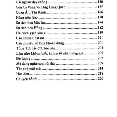 Truyện Kể Về Lòng Bao Dung (Tái Bản)