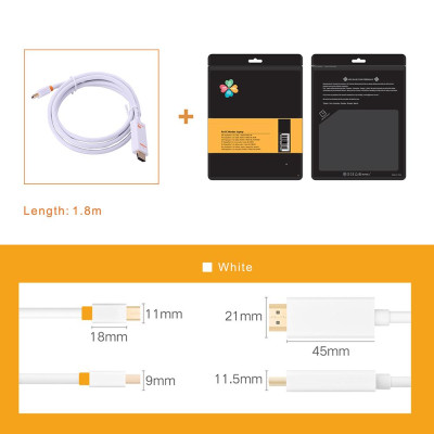 Cáp chuyển đổi DisplayPort Thunderbolt Cáp DisplayPort Thunderbolt