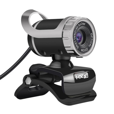 HXSJ S9 Desktop 1080P Webcam USB 2.0 Webcam Laptop Camera Built-in Sound-absorbing Microphone Video Call Webcam for PC