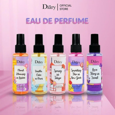 Xịt Thơm Quần Áo Diary Eau De Perfume (20 mL / 100 mL)