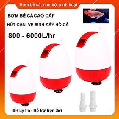 Máy bơm hút cặn đáy vệ sinh bể cá BY301 BY302 BY303 BY304 BY305 cao cấp, siêu bền, tiết kiệm điện. Bảo hành uy tín