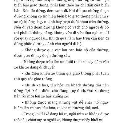 Phòng Tránh Tai Nạn Cho Trẻ Em, Học Sinh - Vietnambook