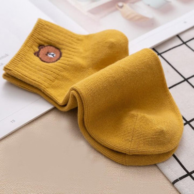 Sét 10 đôi tất gấu loại cổ ngắn dành cho nữ co giãn tốt khử mùi kháng khuẩn TG01