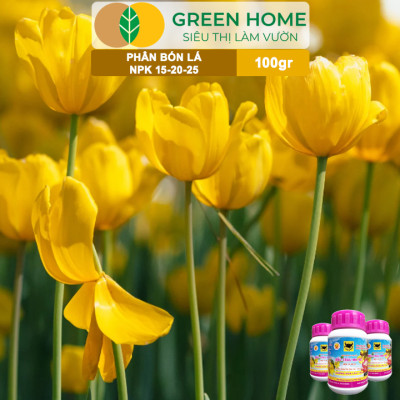 Phân Bón Lá Đầu Trâu MK 501-701-901, GreenHome,Chai 100GR,Đặc Biệt Dành Cho Hoa Lan Và Cây Cảnh