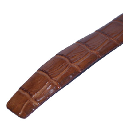 HP4204-05-06-70 - Thắt lưng nam da cá sấu Huy Hoàng nguyên con 3,5P màu đen, nâu đỏ, vàng, nâu đất