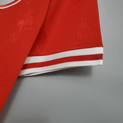 Áo Bóng Đá Retro Liverpool 1996 - Sân Nhà bản cao cấp vải Cotton Polyester