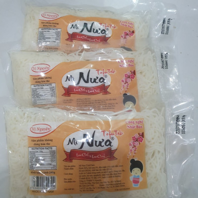 Combo 7 Gói Mì Nưa Vị Nguyên Das Keto 240g