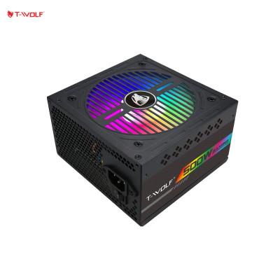 Nguồn Máy Tính T-Wolf  TW-P500RGB Plus 500W– Hàng Chính Hãng