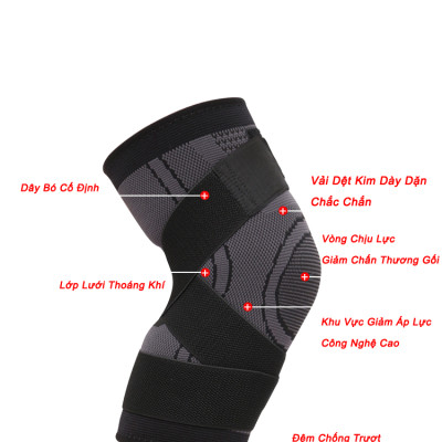 Băng Bảo Vệ Đầu Gối Thể Thao Szone