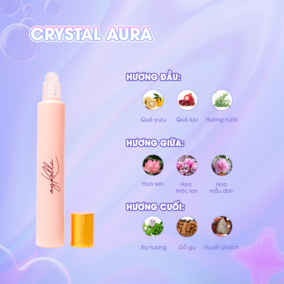 Nước Hoa Lăn myKella 10ml Tỏa Hương Quyến Rũ, Lưu Hương Suốt Ngày Dài