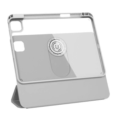 Bao Da cho iPad Pro 11 inch M4 2024 Cao Cấp Xoay 360 hiệu WIWU Rotative Magnetic Case Tháo Rời Kèm Khe Bút Chống Sốc - Hàng chính hãng