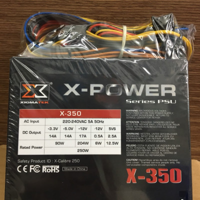 Nguồn Máy Tính 230W Công Suất Thực Xigmatek X-350 - Hàng Chính Hãng