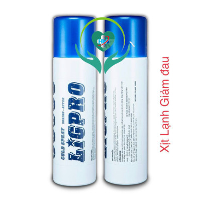 Chai xịt Lạnh Ligpro , giảm đau sau chấn thương Cold spray , 200ml